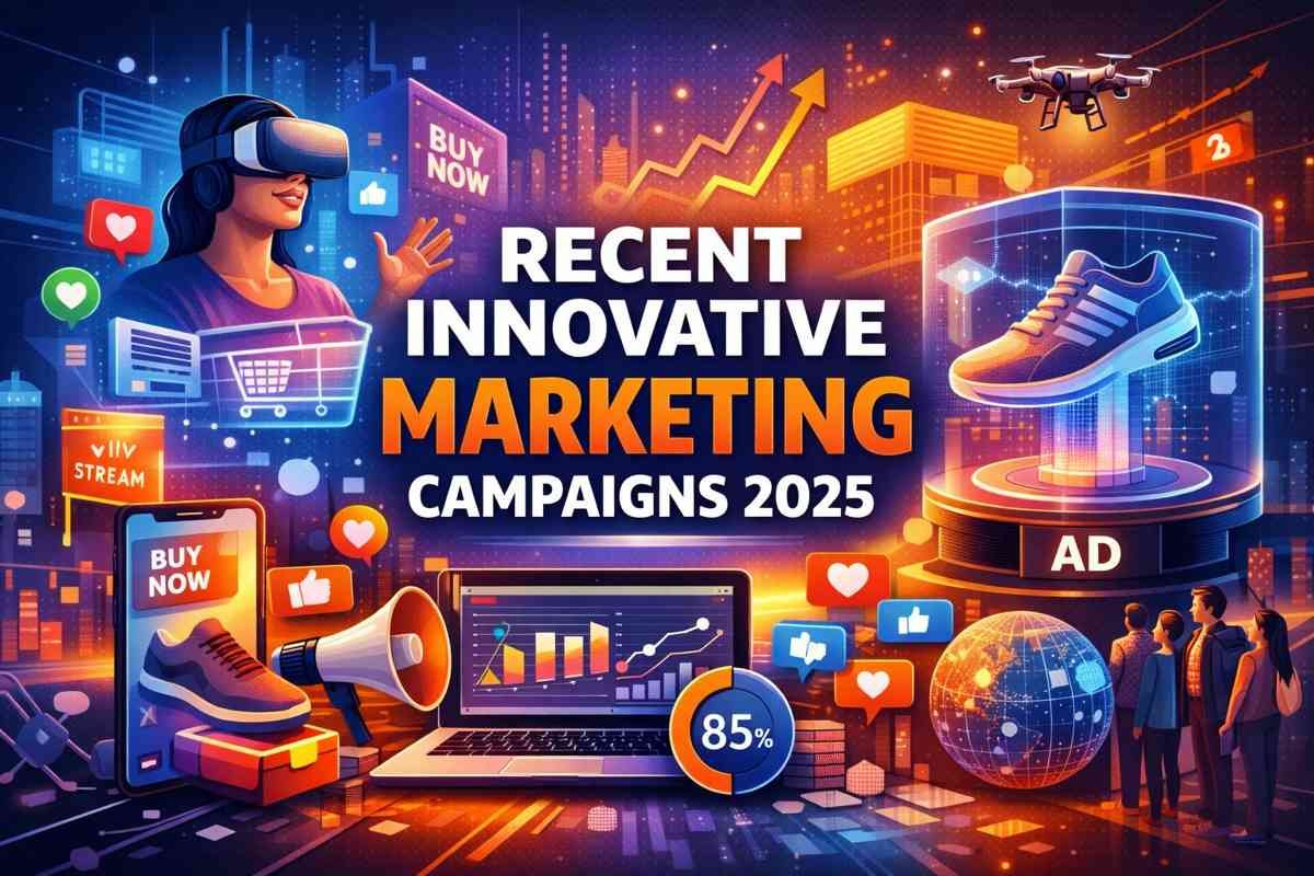 recent innovative marketing examples campaigns 2025