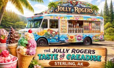 The Jolly Rogers Taste of Paradise Ice Cream Truck Sterling AK