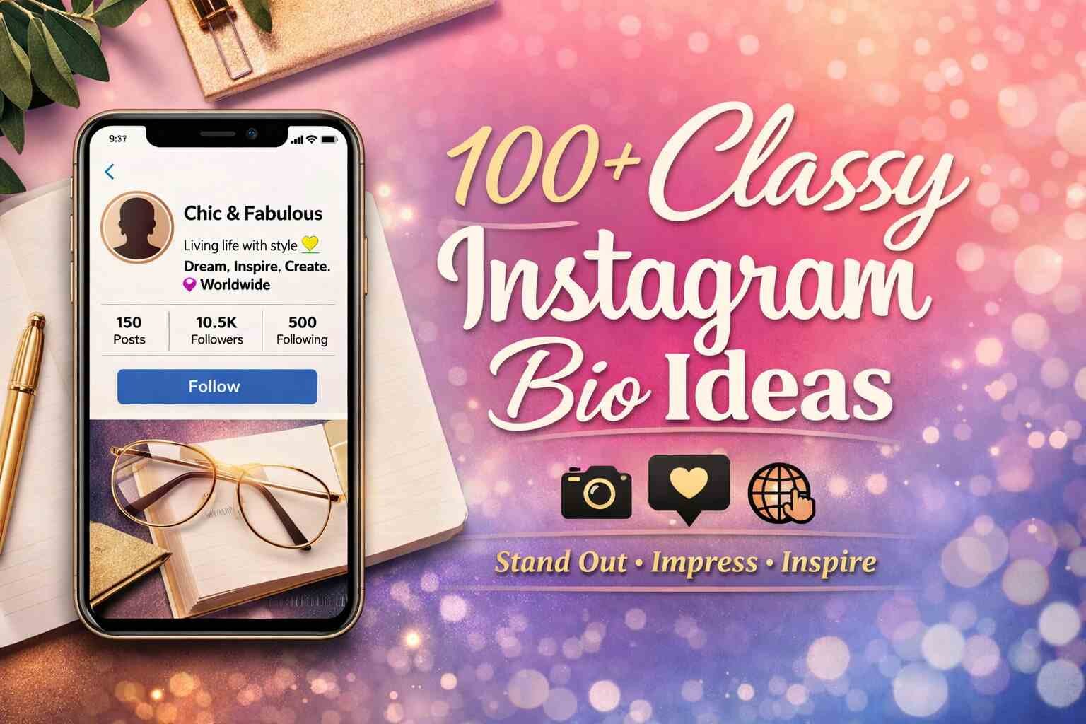 Classy Instagram Bio