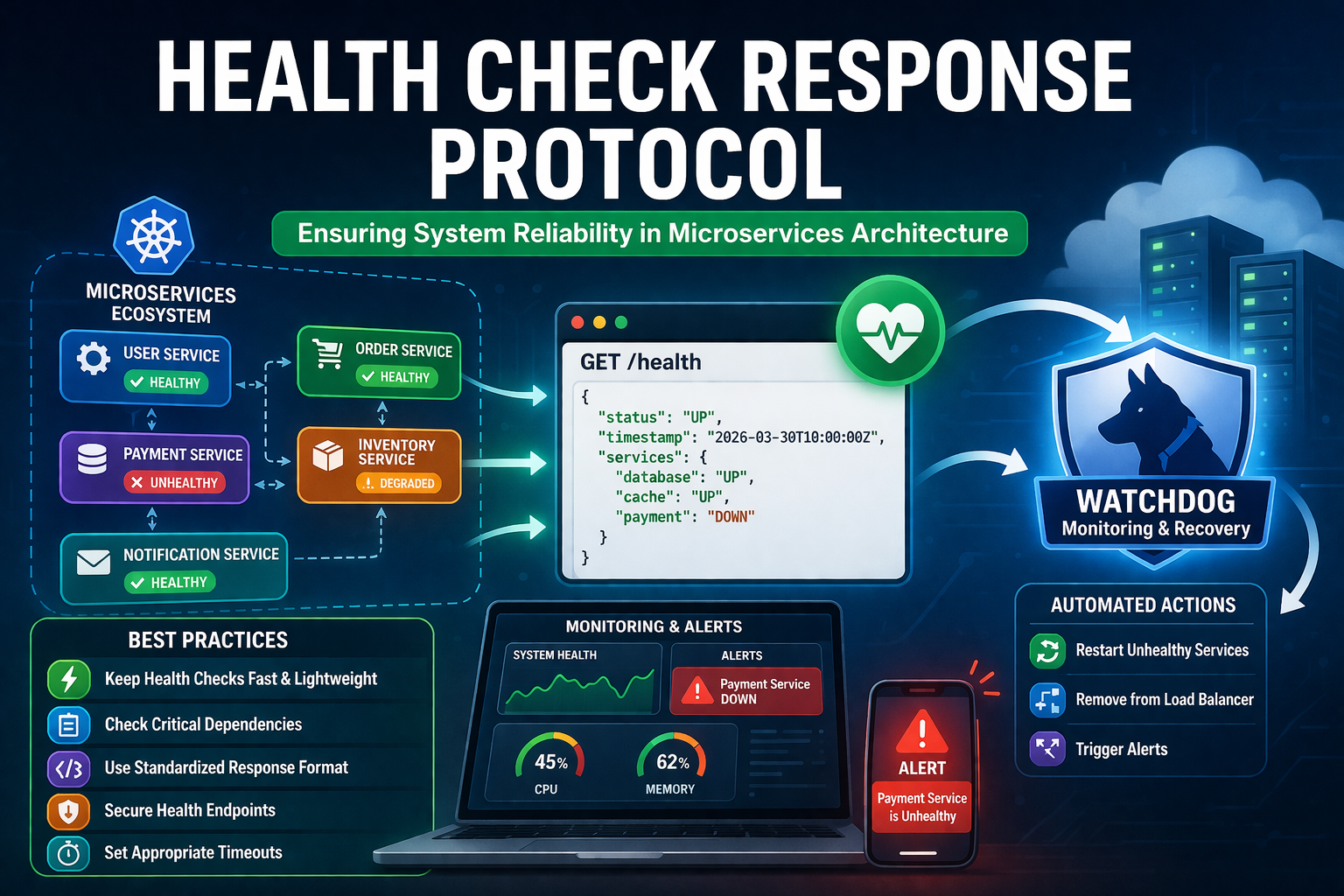 Health Check Response Protocol