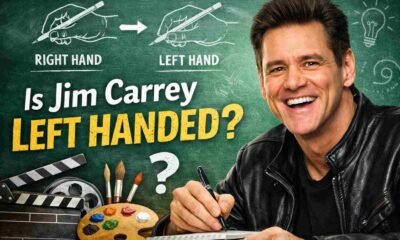 Is Jim Carrey Left Handed