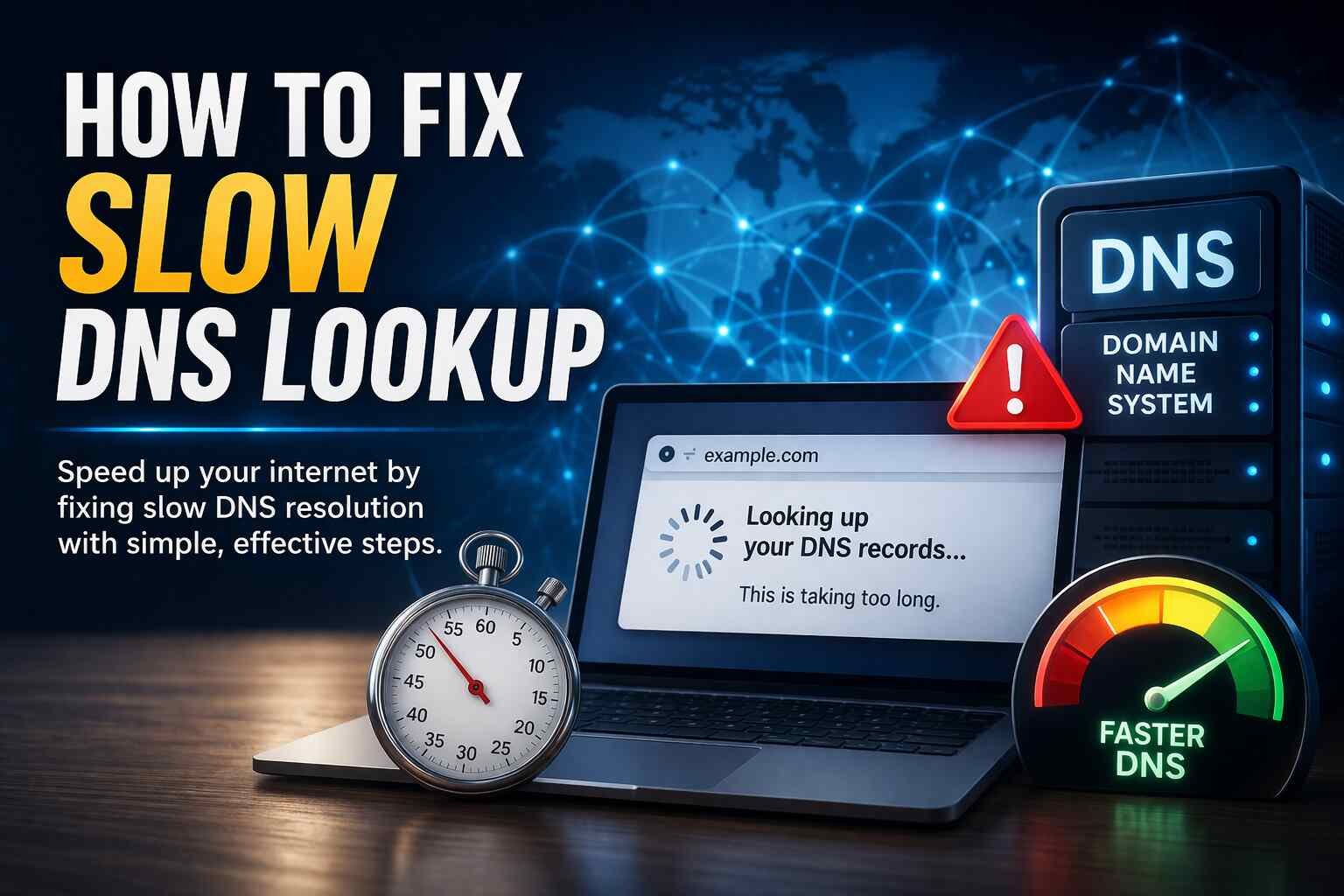 How to Fix Slow DNS Lookup