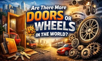 Are There More Doors or Wheels in the World