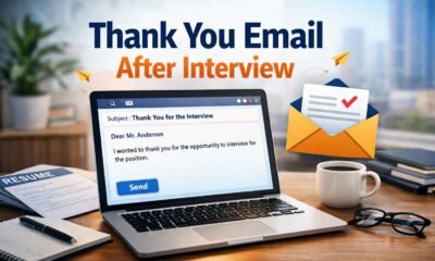 Thank You Email After Interview