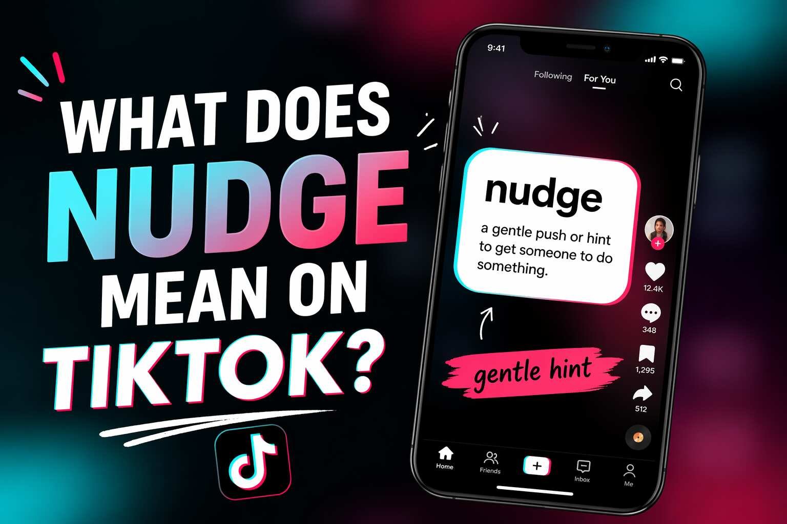 what does nudge mean on tiktok