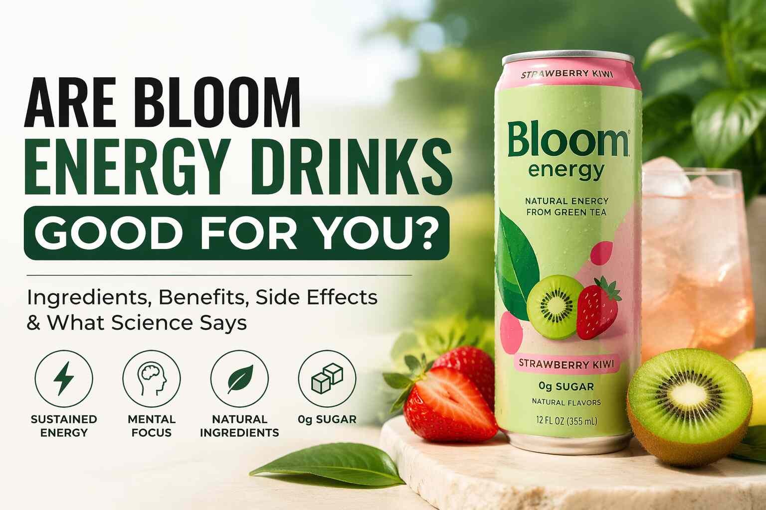 Are Bloom energy drinks good for you