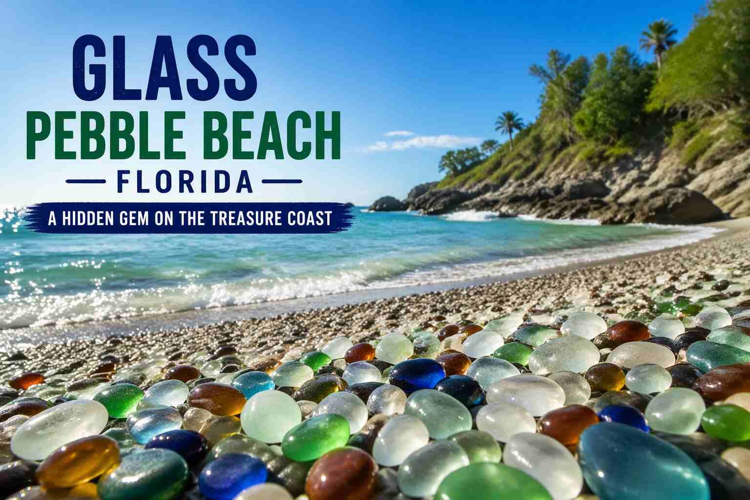 Glass Pebble Beach Florida