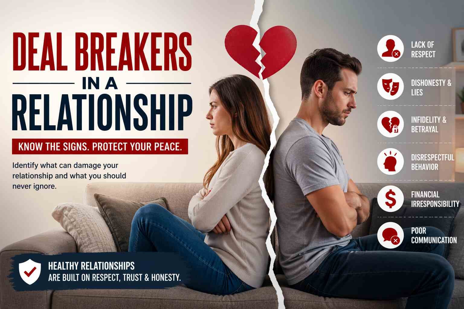 Deal Breakers in a Relationship