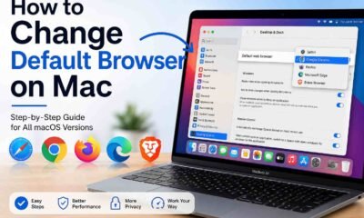 how to change default browser on mac