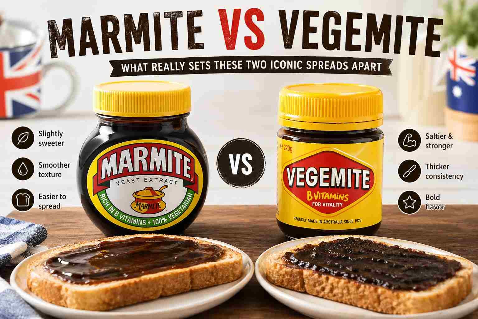 Marmite vs Vegemite
