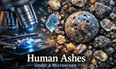 Human Ashes Under a Microscope