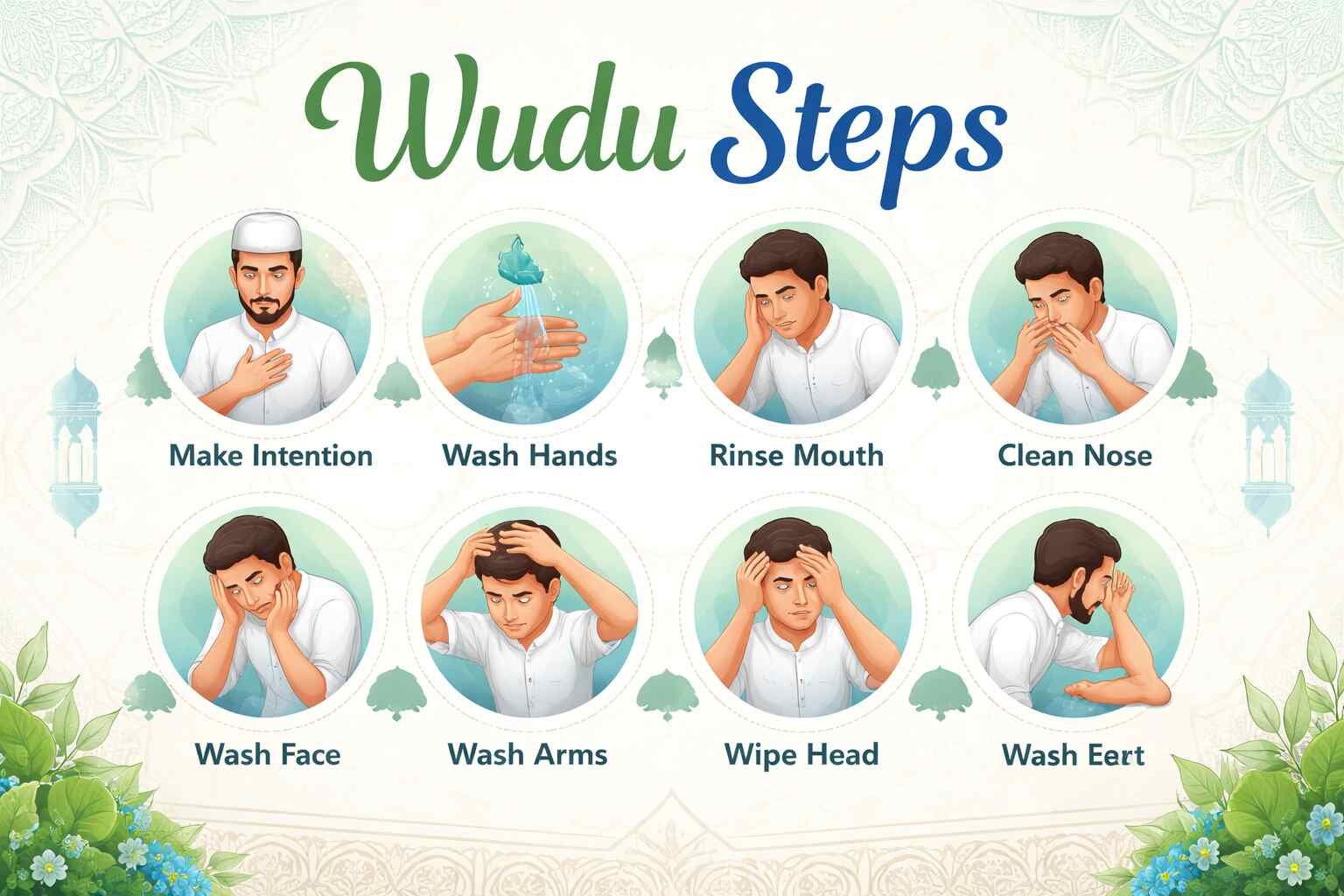 Wudu Steps