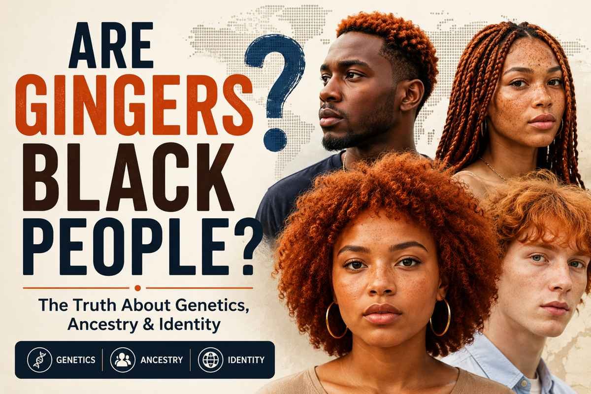 Are Gingers Black People