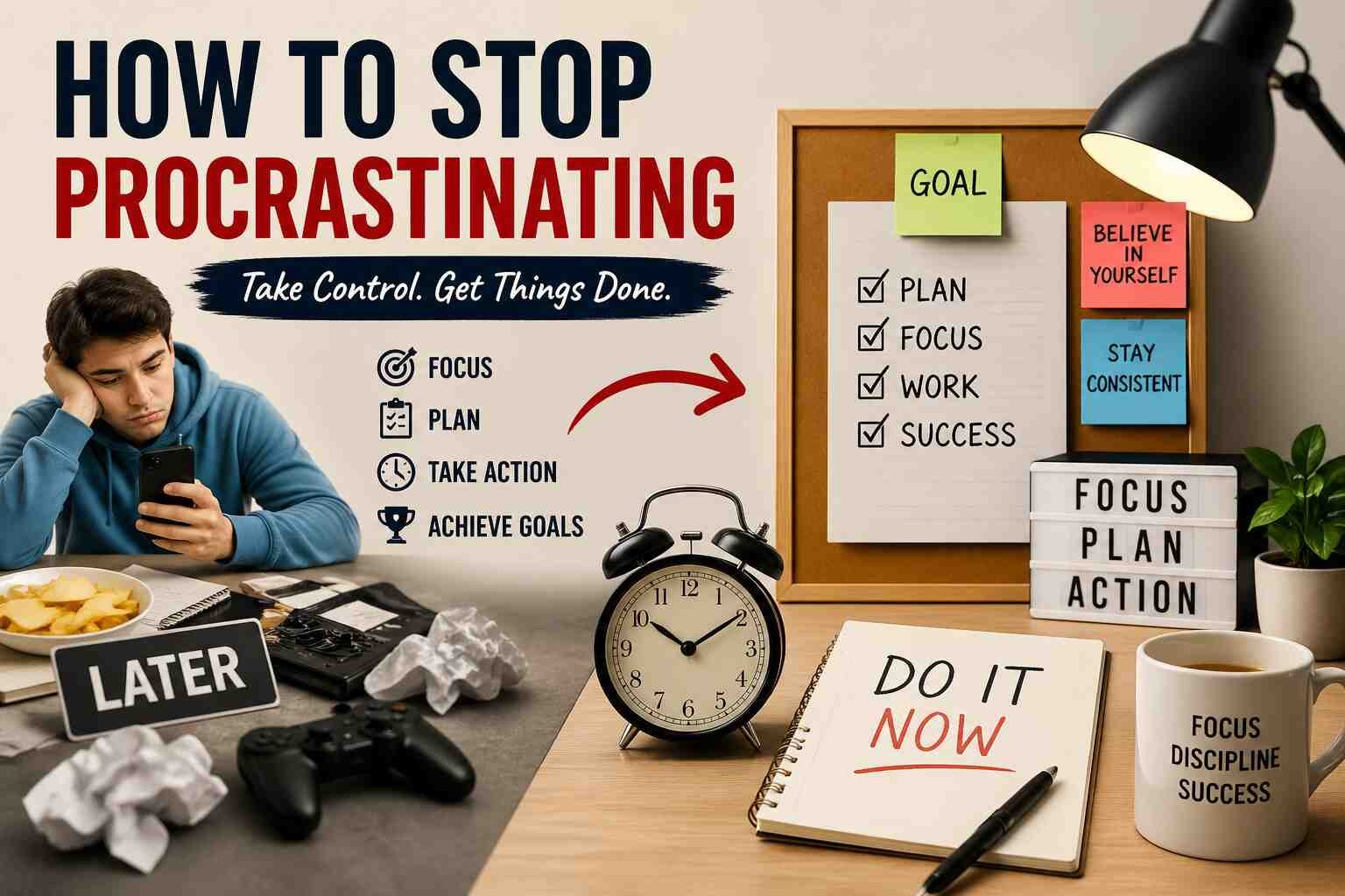 How to Stop Procrastinating