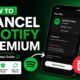 How to Cancel Spotify Premium