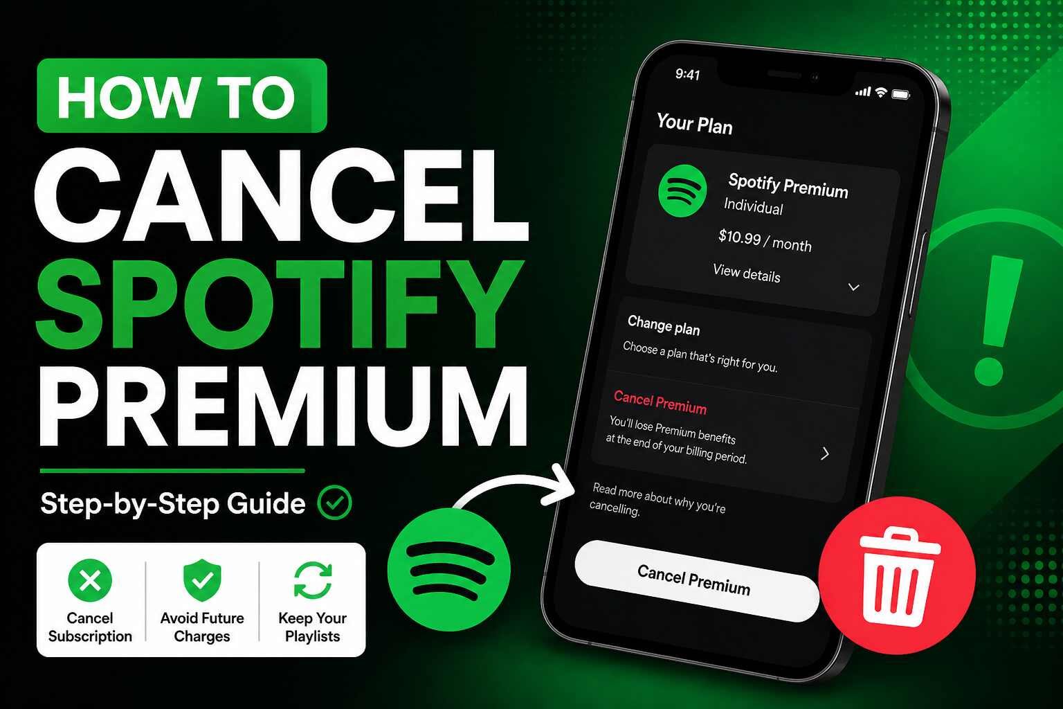 How to Cancel Spotify Premium
