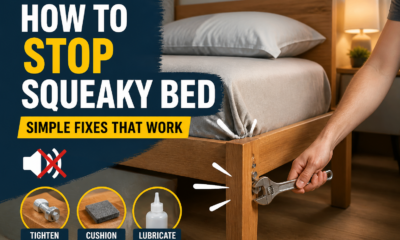 How to Stop Squeaky Bed