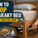 How to Stop Squeaky Bed