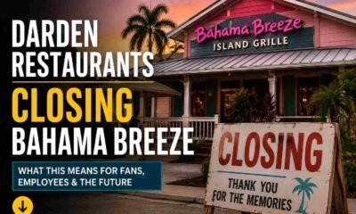 Darden Restaurants Closing Bahama Breeze