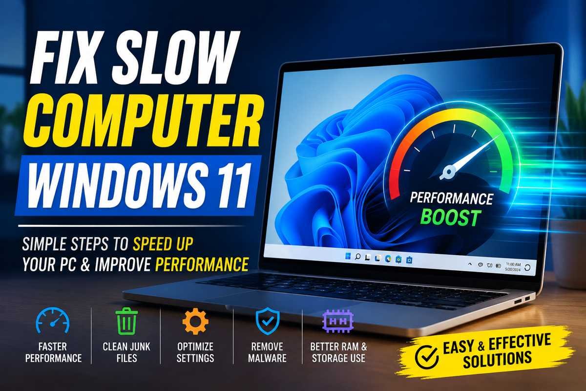 Fix Slow Computer Windows 11