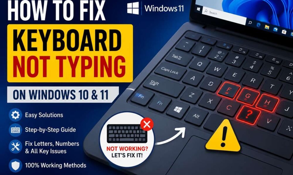 How to Fix Keyboard Not Typing on Windows 10 and Windows 11 - Muichiro
