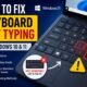 How to Fix Keyboard Not Typing