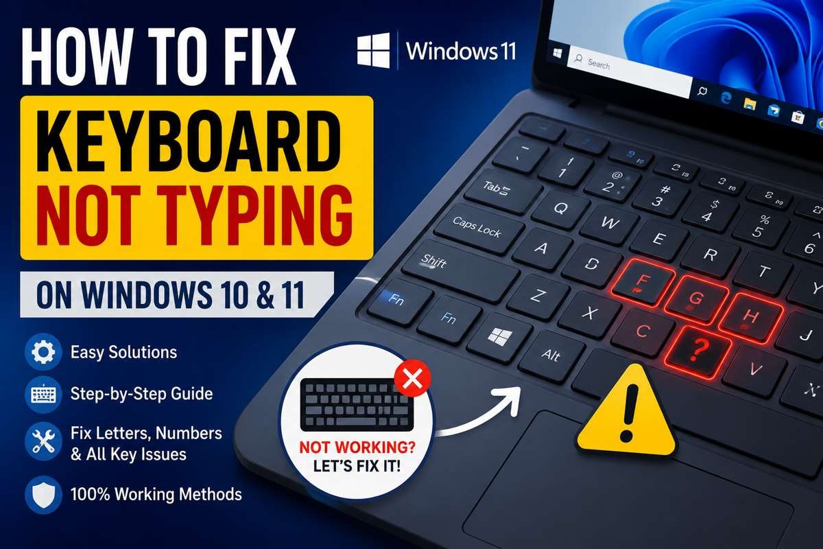 How to Fix Keyboard Not Typing