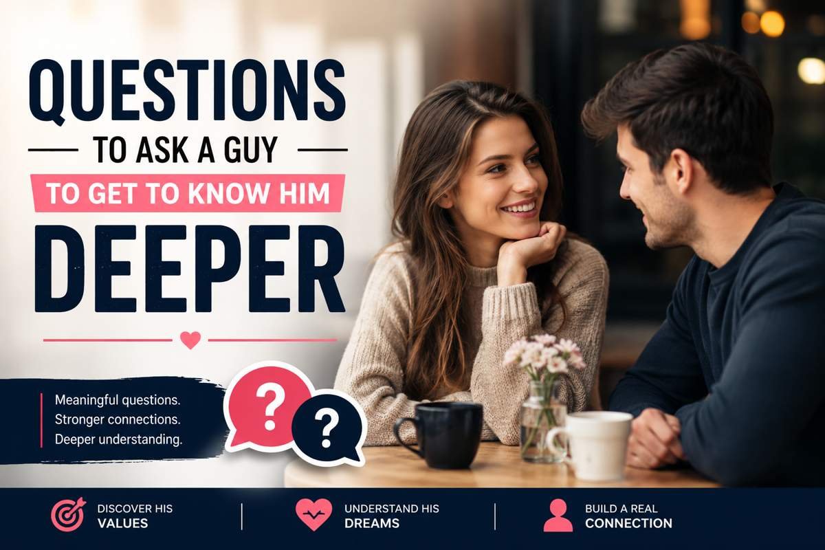 Questions to Ask a Guy to Get to Know Him Deeper