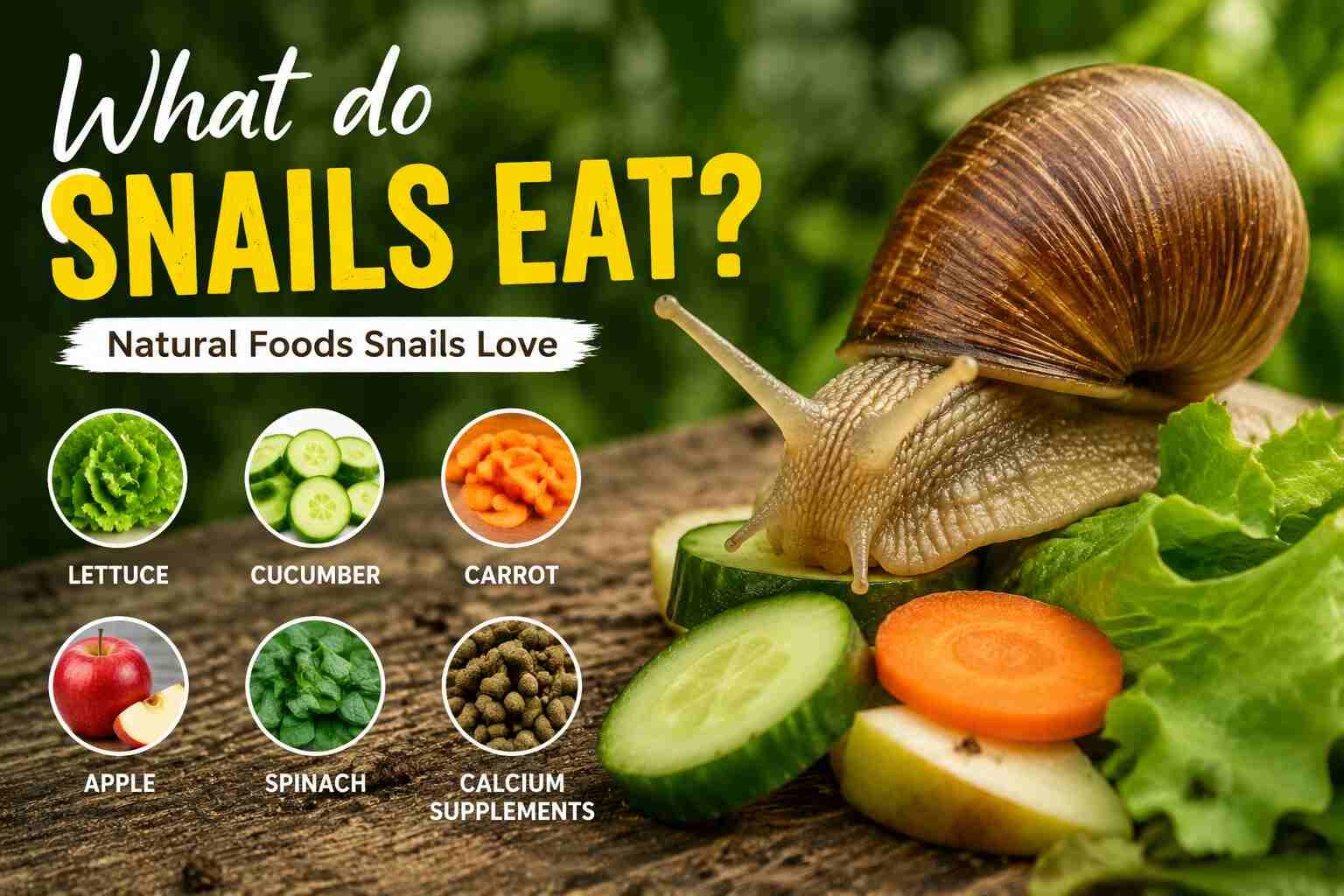 What Do Snails Eat