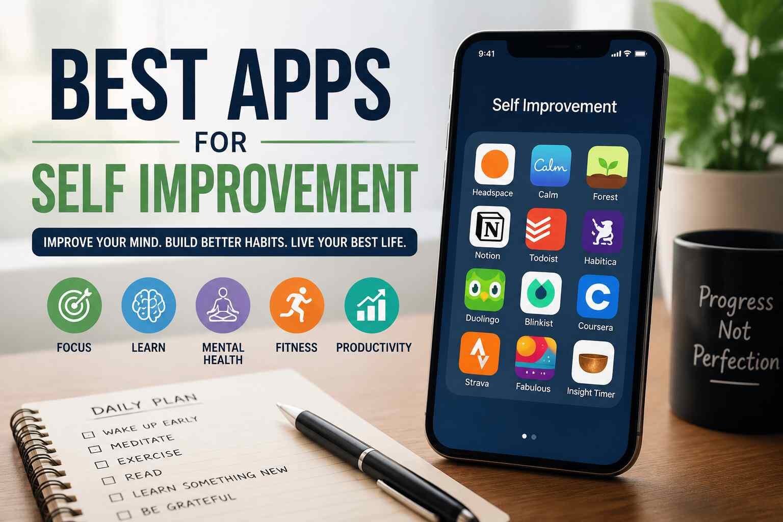 Best Apps for Self Improvement