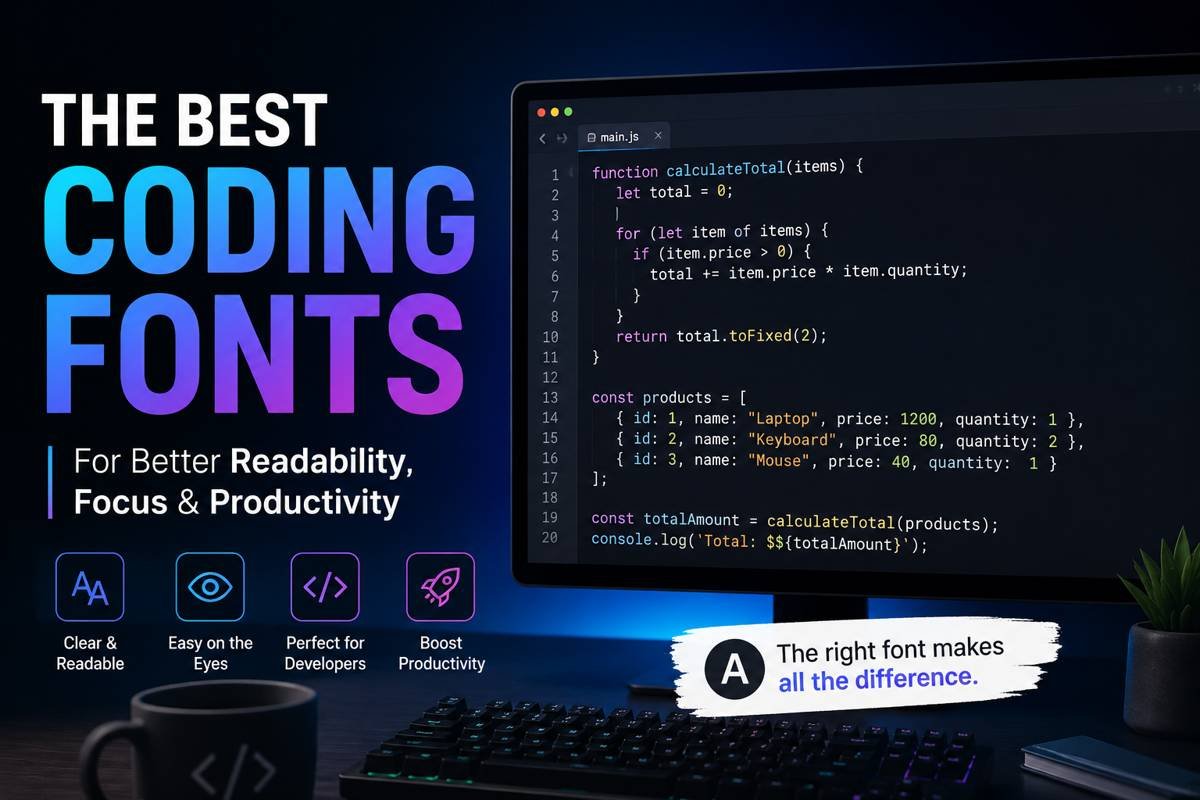 best coding fonts