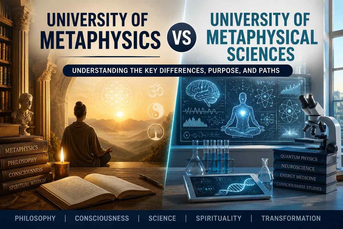 University of Metaphysics vs University of Metaphysical Sciences