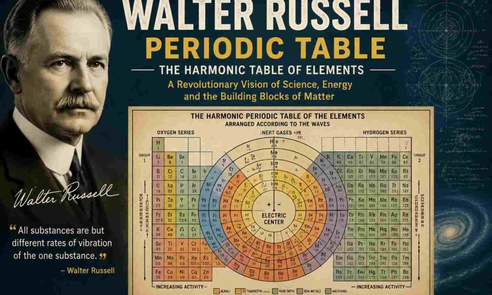 Walter Russell Periodic Table: A Different Vision of the Elements and ...