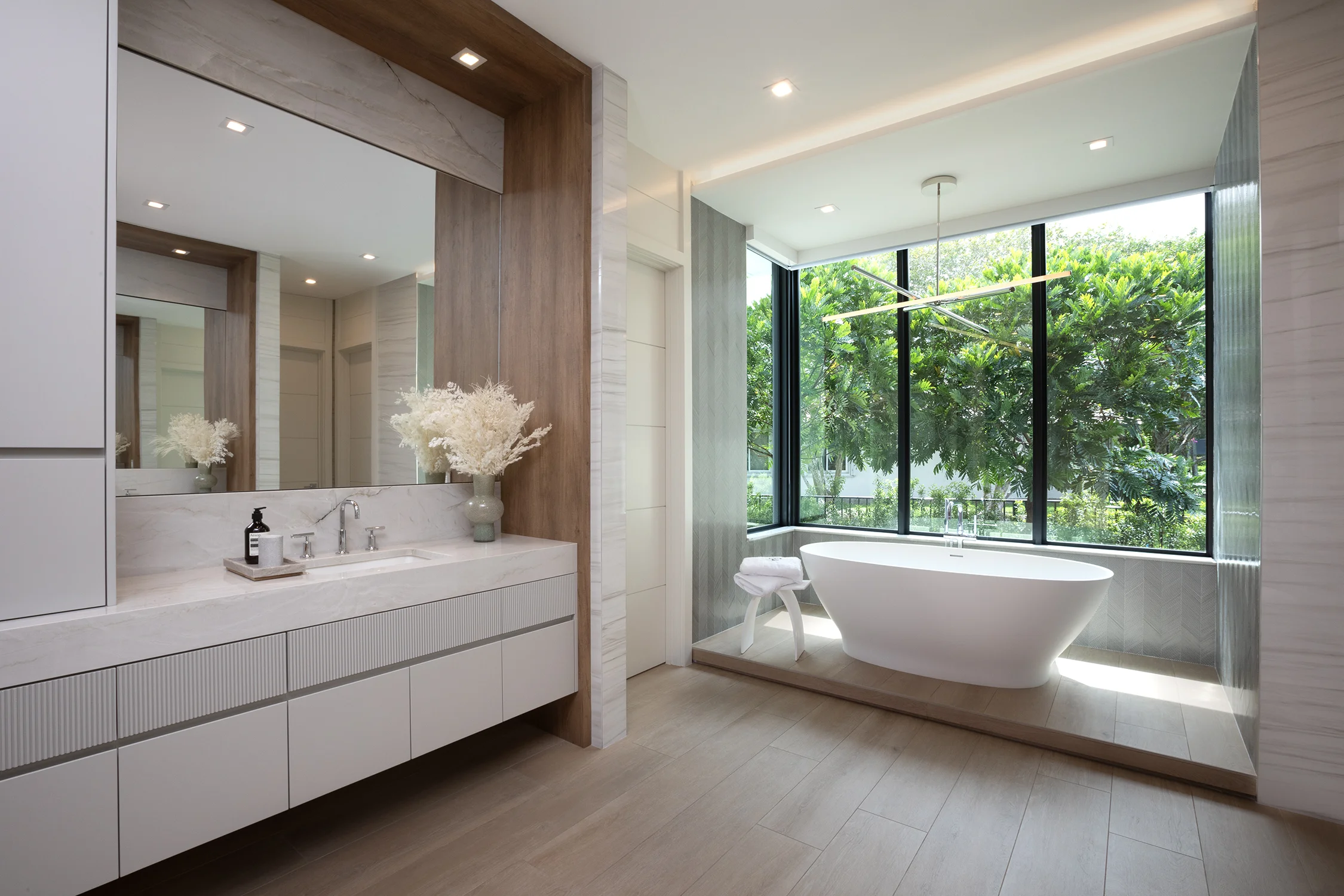 Bedrooms and Bathrooms