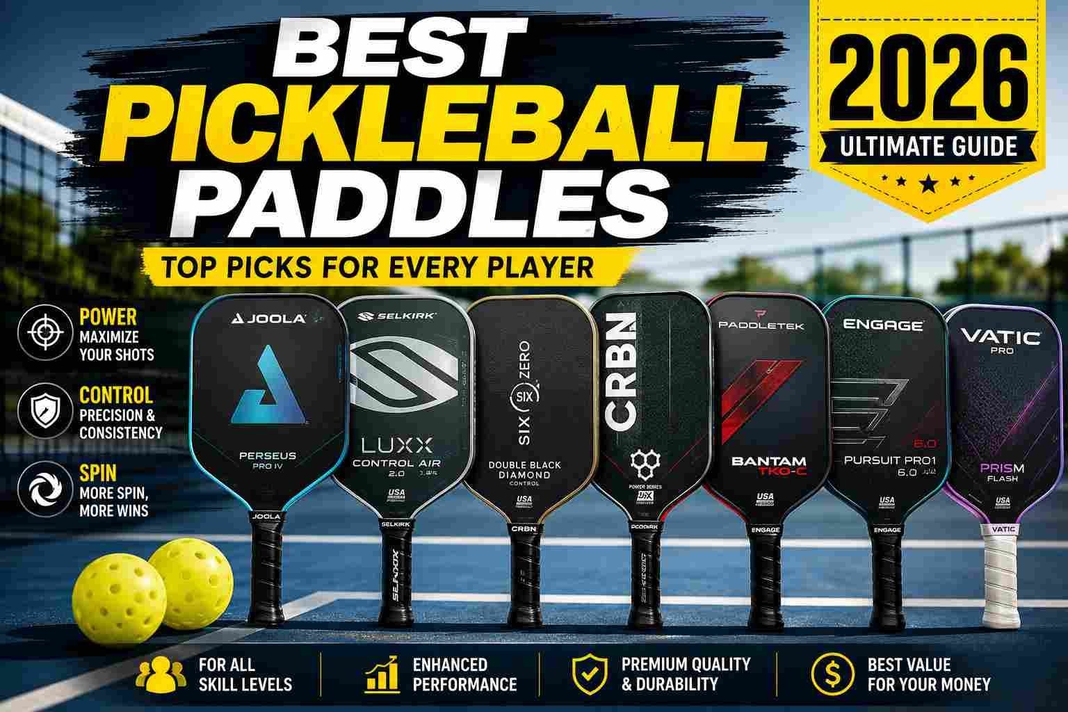 Best Pickleball Paddles
