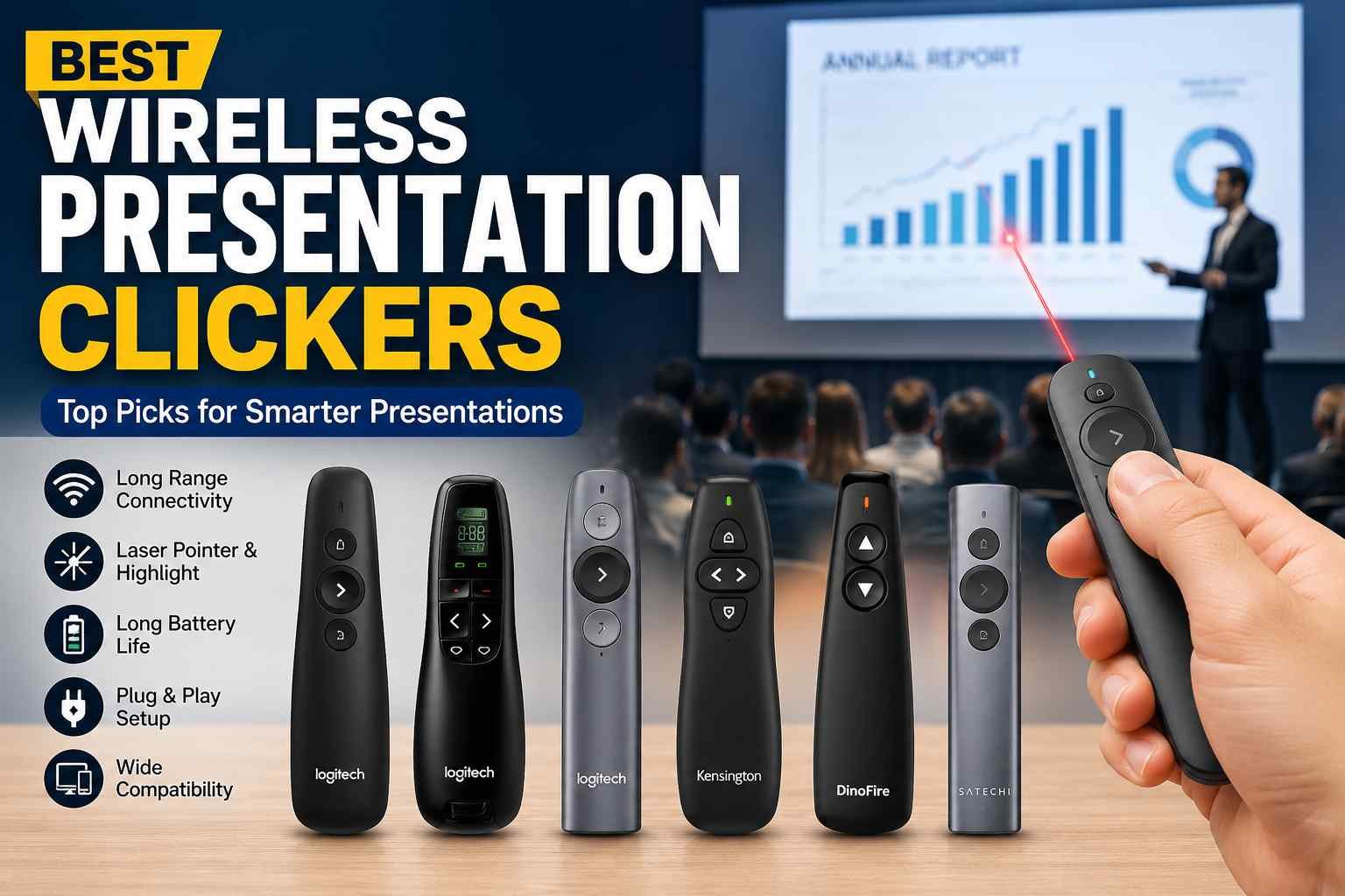 Best Wireless Presentation Clickers