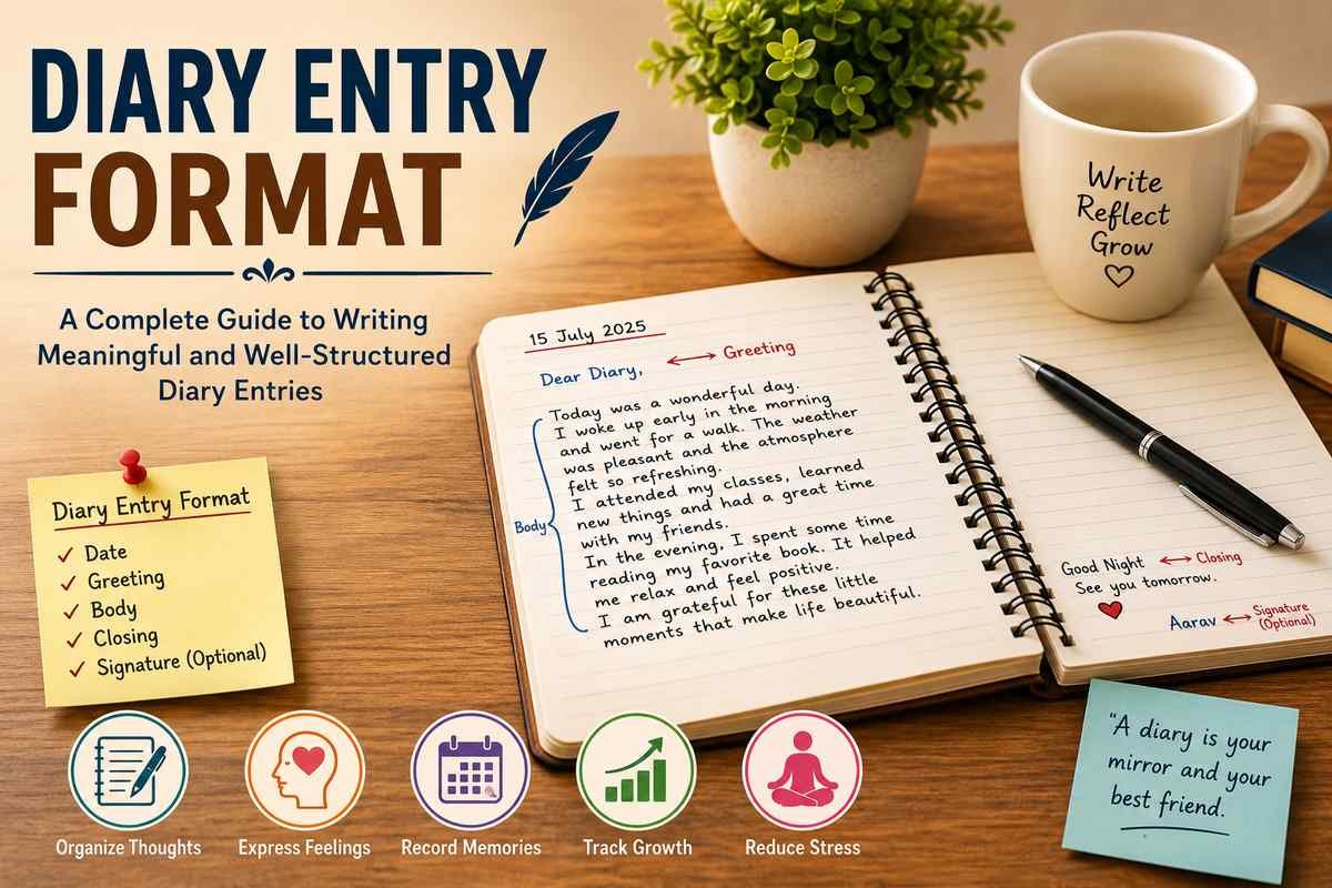 Diary Entry Format