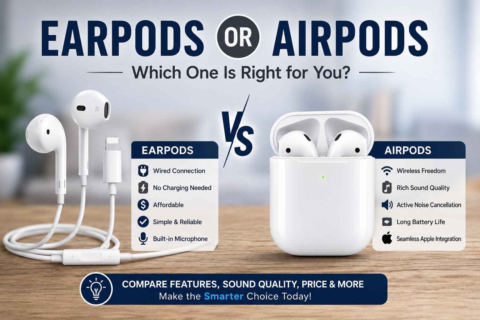 EarPods or AirPods