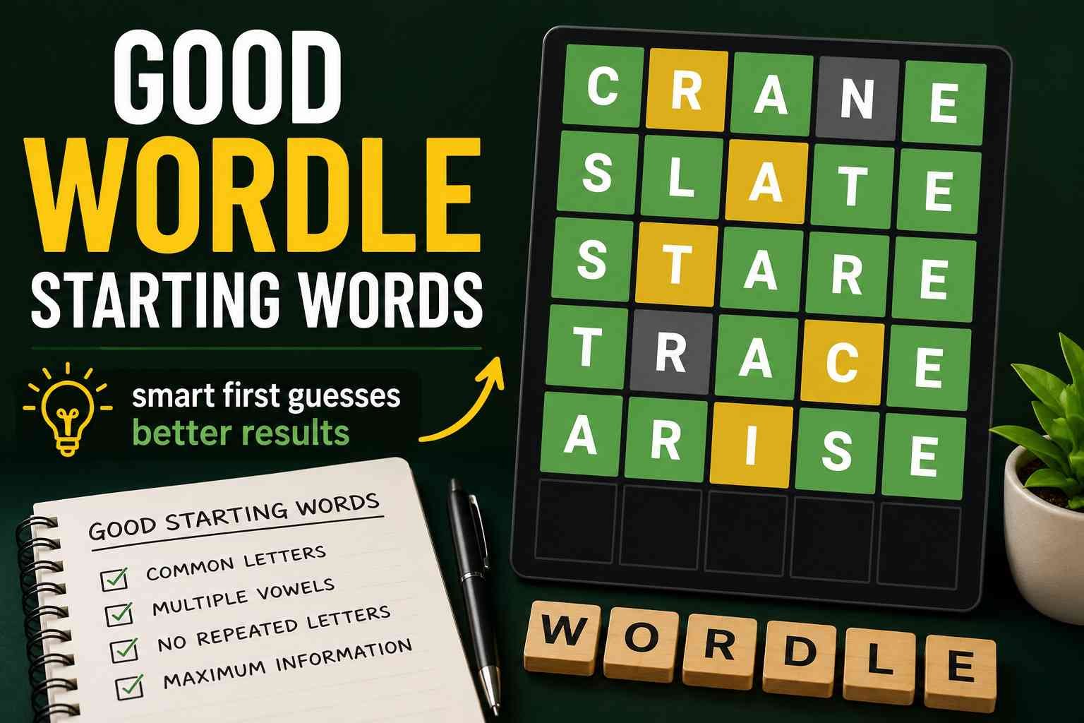 Good Wordle Starting Words