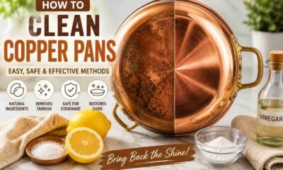 How to Clean Copper Pans