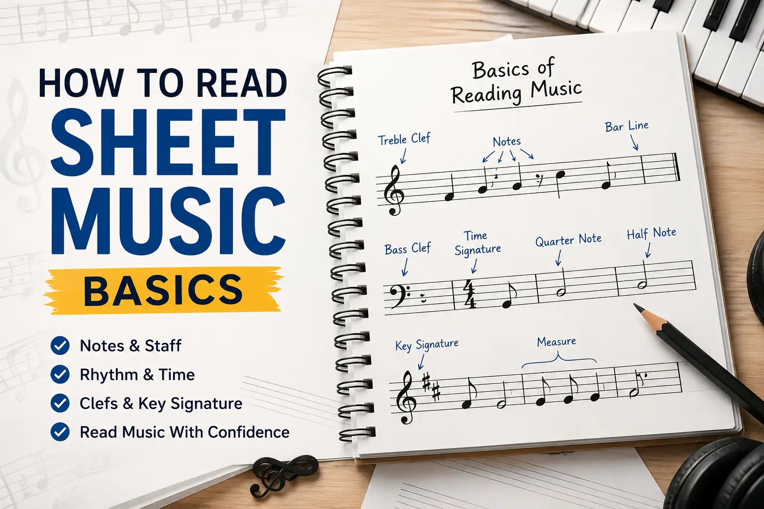 How to Read Sheet Music Basics