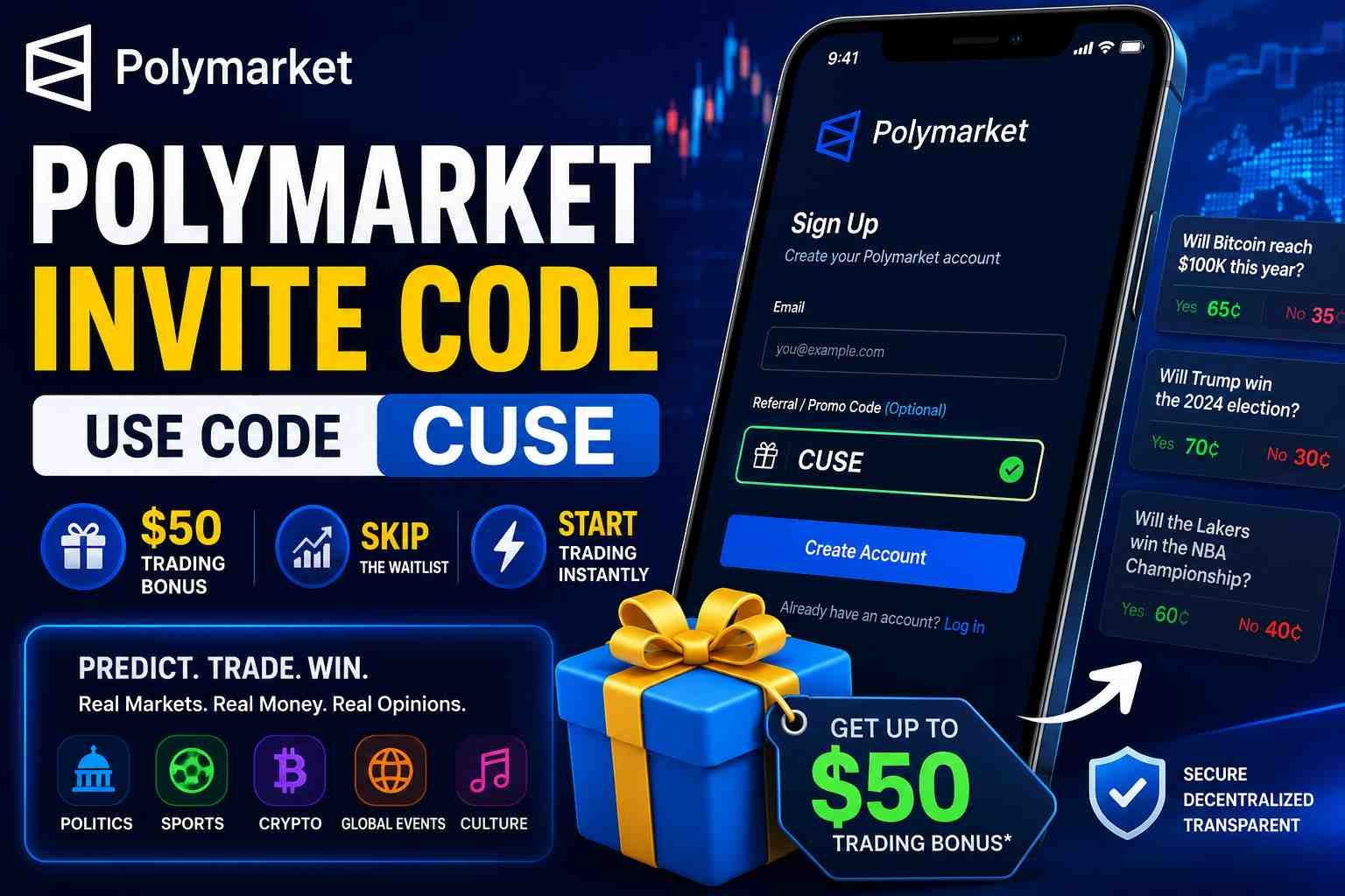 Polymarket Invite Code