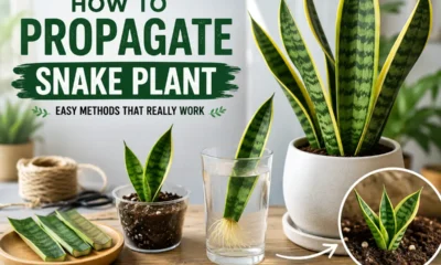 Propagate Snake Plant
