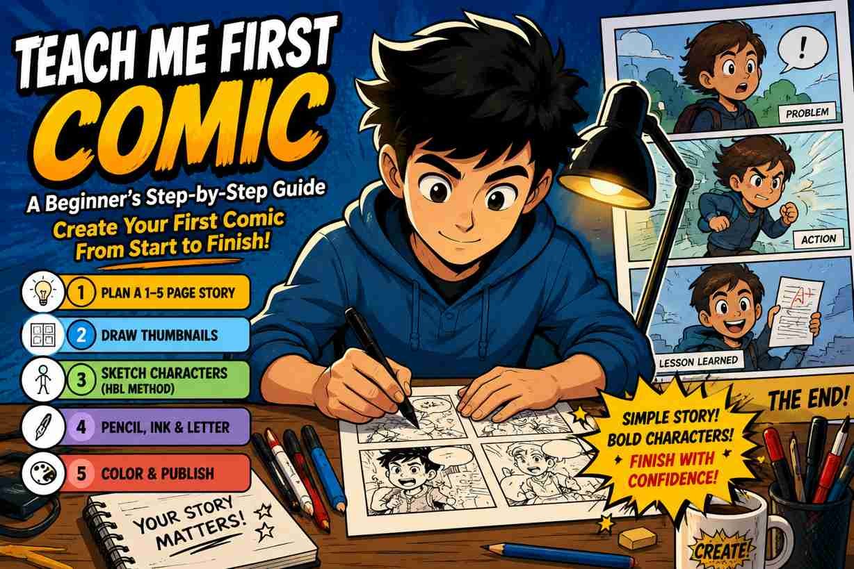 Teach Me First Comic